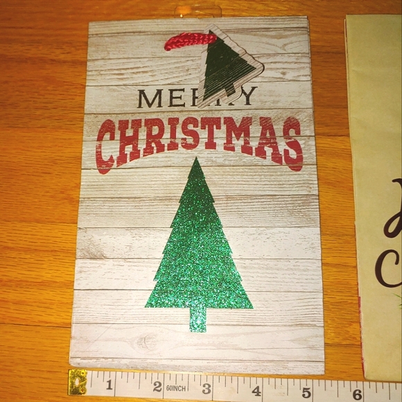 $5 Bundle of 3 Christmas Gift Bags Santa Express Train Xmas Trees Holiday Bags - Picture 6 of 7
